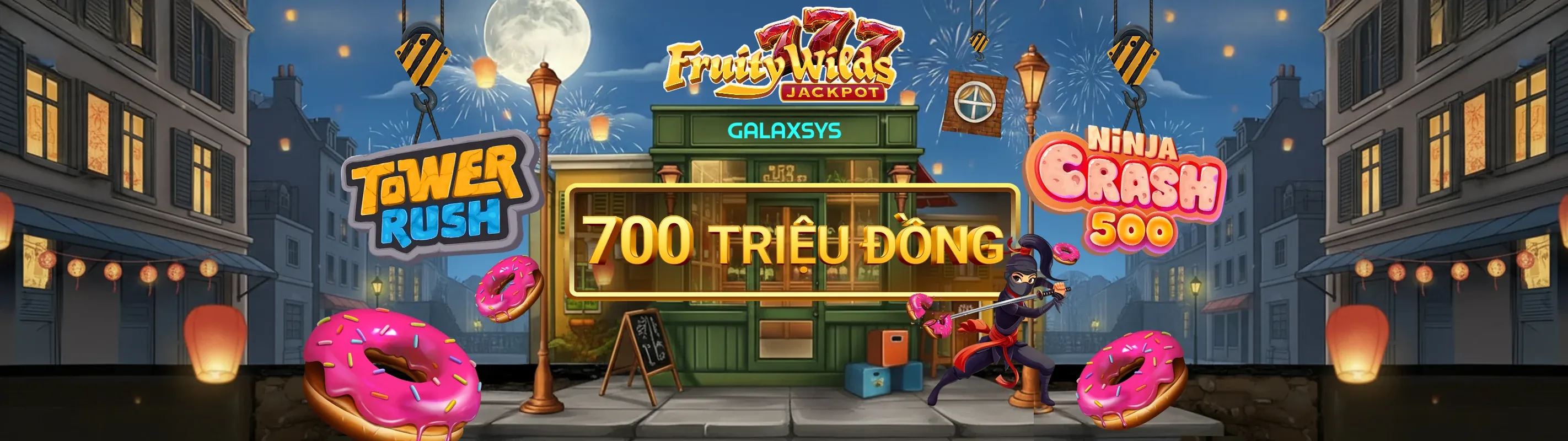 Hình nền F88 Ngã Tư Thị Trấn Yên Lạc